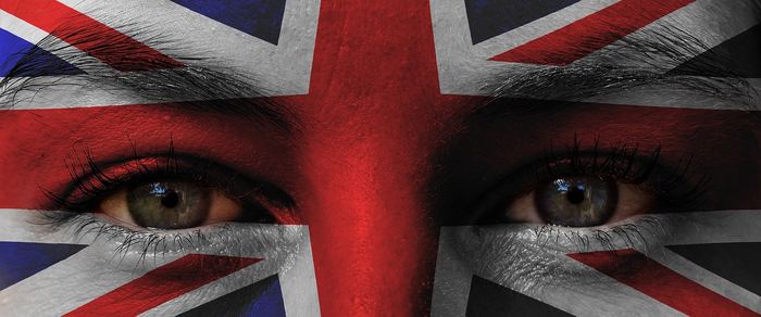 The flag of the United Kingdom