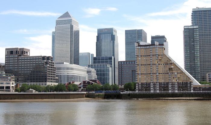 Canary Wharf skyline, London
