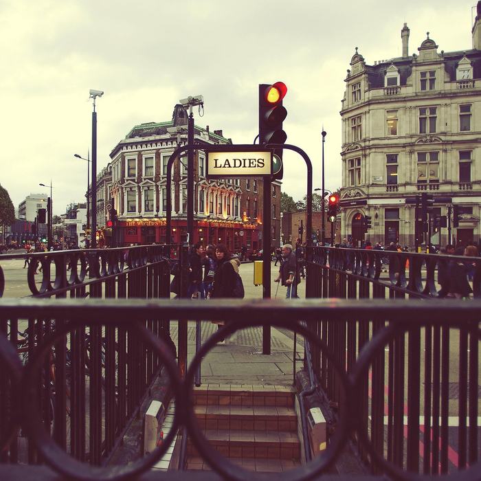 A Camden Town street scene, London