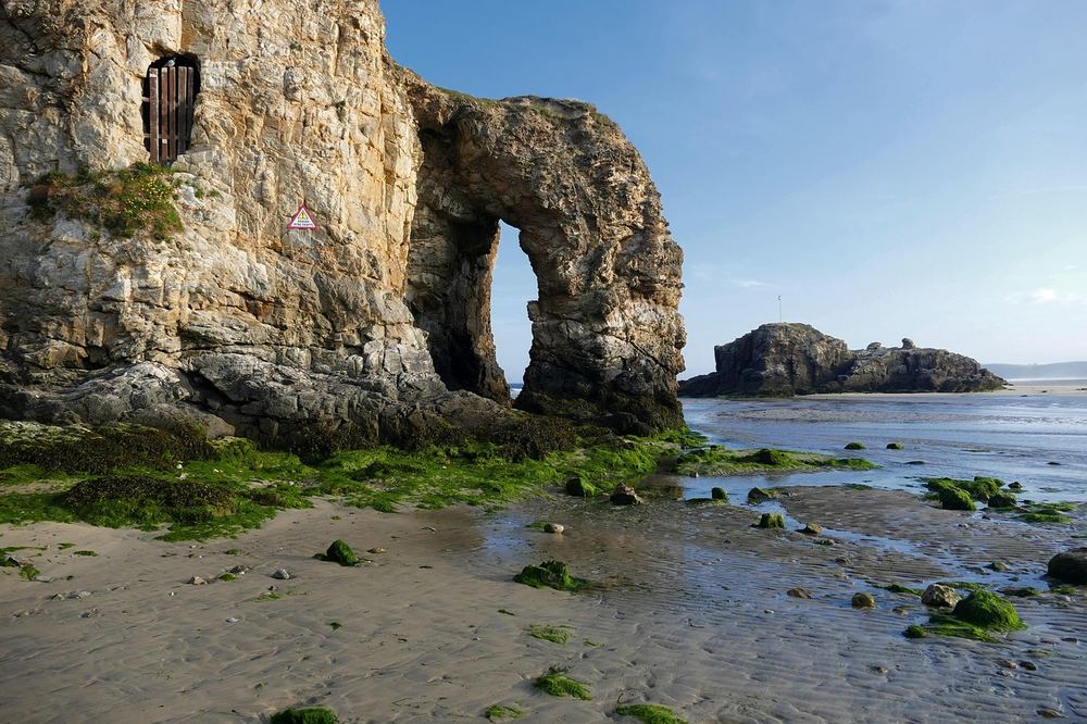 Cornwall coastal cliffs, England